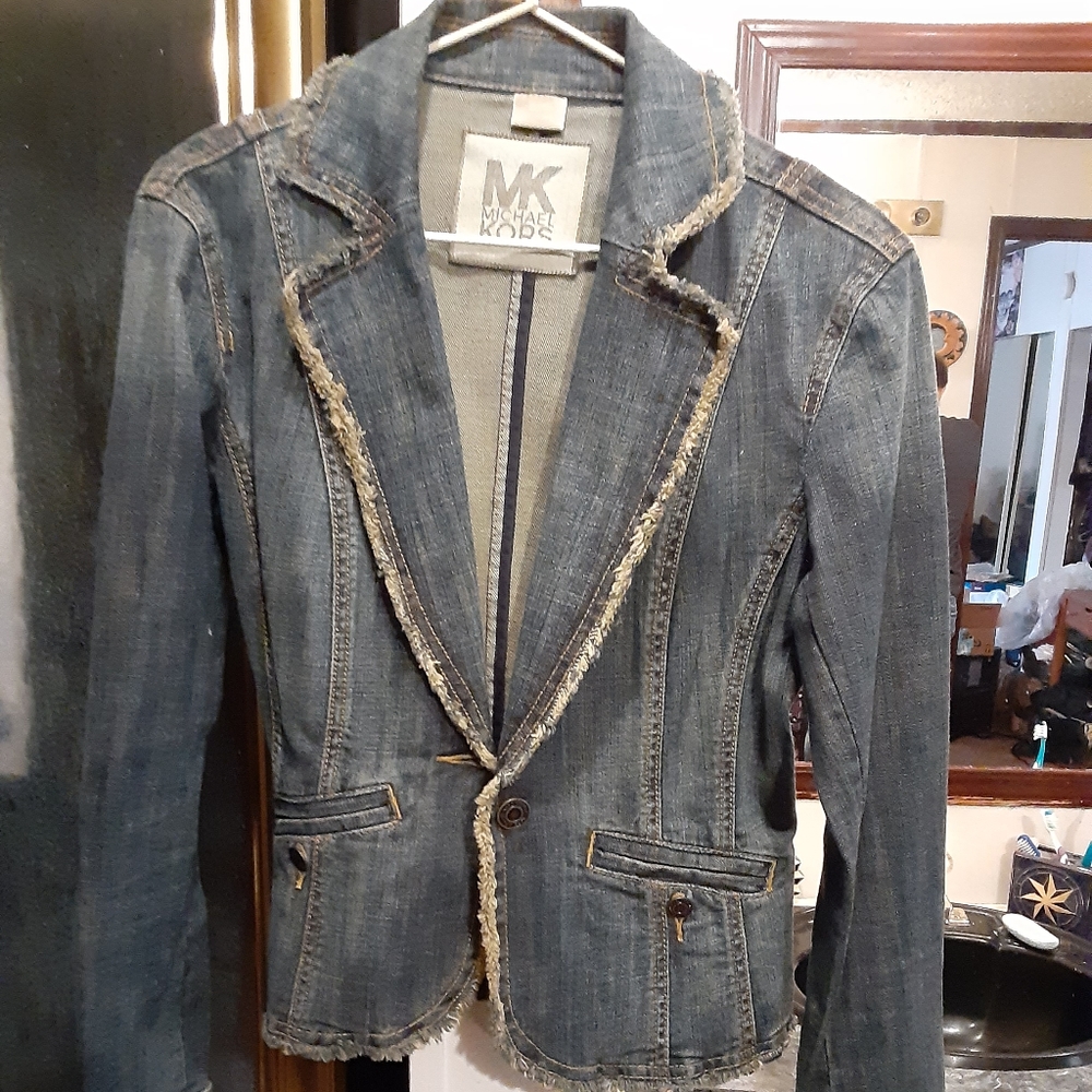 Micheal kors jean jacket. Make offer